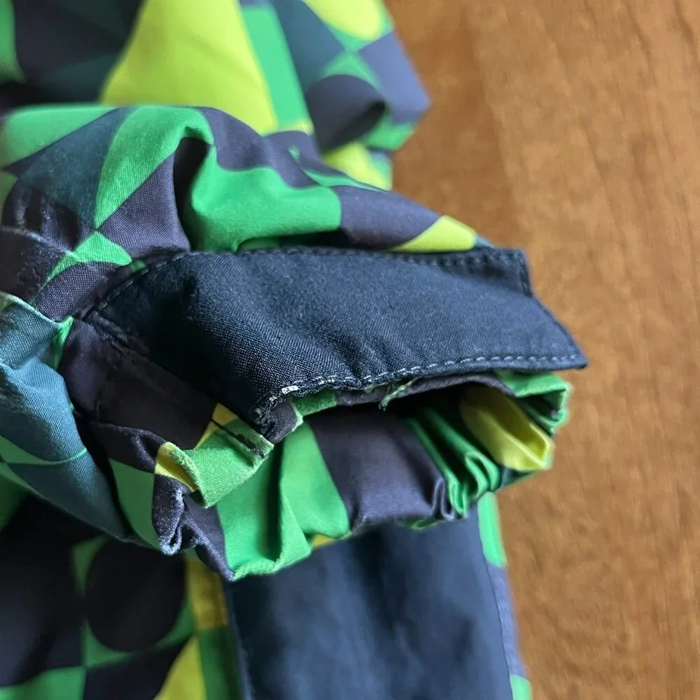 The North Face geo pattern coat 2T